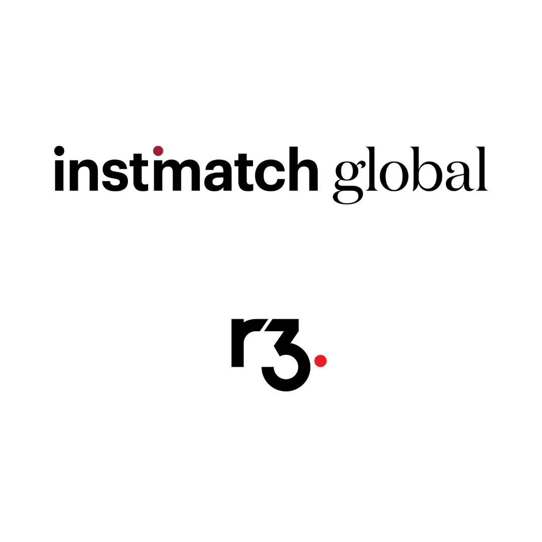 Instimatch Global and R3 as Technolgy Partner